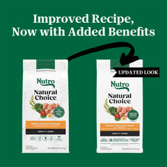 Nutro Natural Choice: etiqueta de ingredientes de calidad, guía nutricional equilibrada
