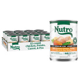 Nutro Premium Loaf Lata Pollo Adulto: sabor auténtico que potencia la energía diaria