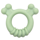 Nylabone anillo mordedor sensorial para cachorro, calma dentición y entretiene.
