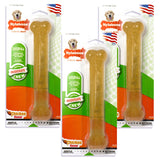 Nylabone FlexiChew Hueso para perro gigante, sabor a pollo, promueve masticación moderada.