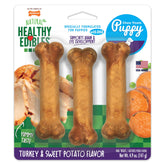 Nylabone Healthy Edibles sabor pavo y batata para cachorros pequeños
