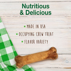 Nylabone Healthy Edibles, sabor res asada, variedad que despierta el interés.