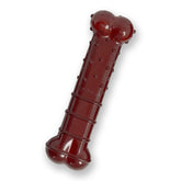 Nylabone Hueso Texturizado exterior bacon para masticación prolongada.