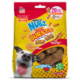 Nylabone Nubz Bursts queso-tocino, sabor irresistible para entretener a tu perro
