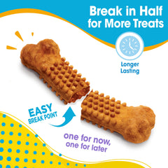 Nylabone Nubz natural hecho en EE. UU., adecuado para cachorros en desarrollo.