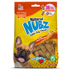 Nylabone Nubz empaque de 36 unidades para perros pequeños.