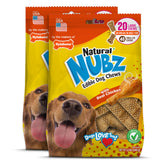 Nylabone Nubz sabor pollo natural para perros grandes.
