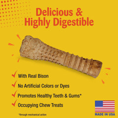 Nylabone Nubz Wild, hueso masticable largo, mantiene ocupado a tu perro grande
