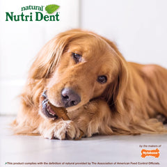 Nylabone Nutri Dent, limpieza de dientes para perros hasta 50 libras