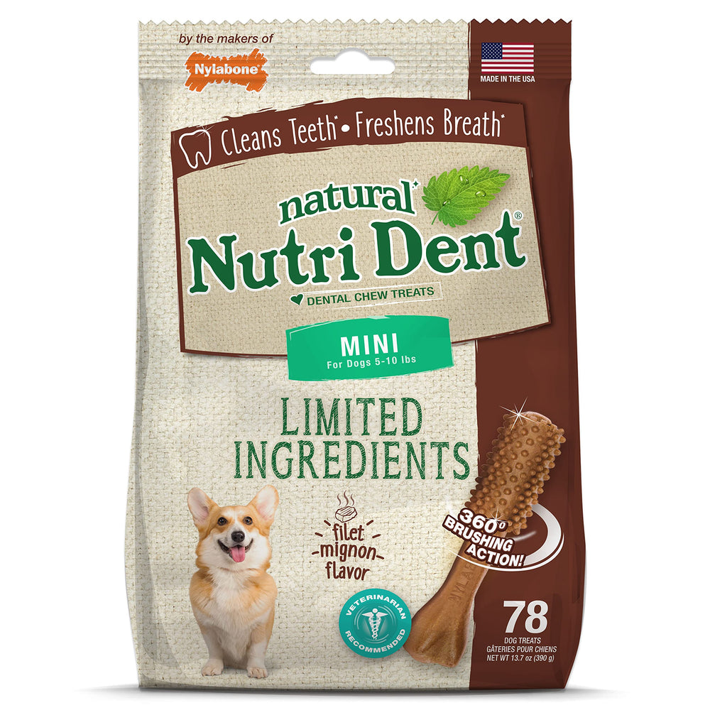Nylabone Nutri Dent paquete 78 unidades para limpieza dental