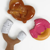 Nylabone Power Chew Bundle tocino glaseado, frente: juguete duradero para masticar y entretenimiento.