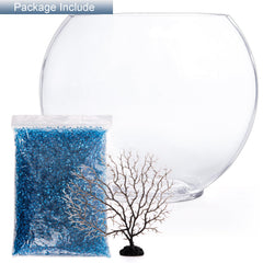 Okllen piedras azules decorativas para acuario