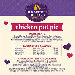 Old Mother Hubbard Mini Pie Trozos de Pollo: snack crujiente para masticar y recompensar.