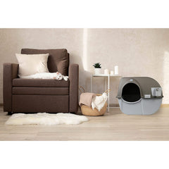 Omega Paw Roll 'N Clean: criba patentada separa residuos de forma rápida.