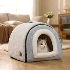 OMIVIER cama-gato-interior-cueva: seguridad para gatos curiosos.