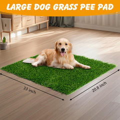 Ondware Grass Pad fácil de limpiar y reutilizable para uso prolongado.