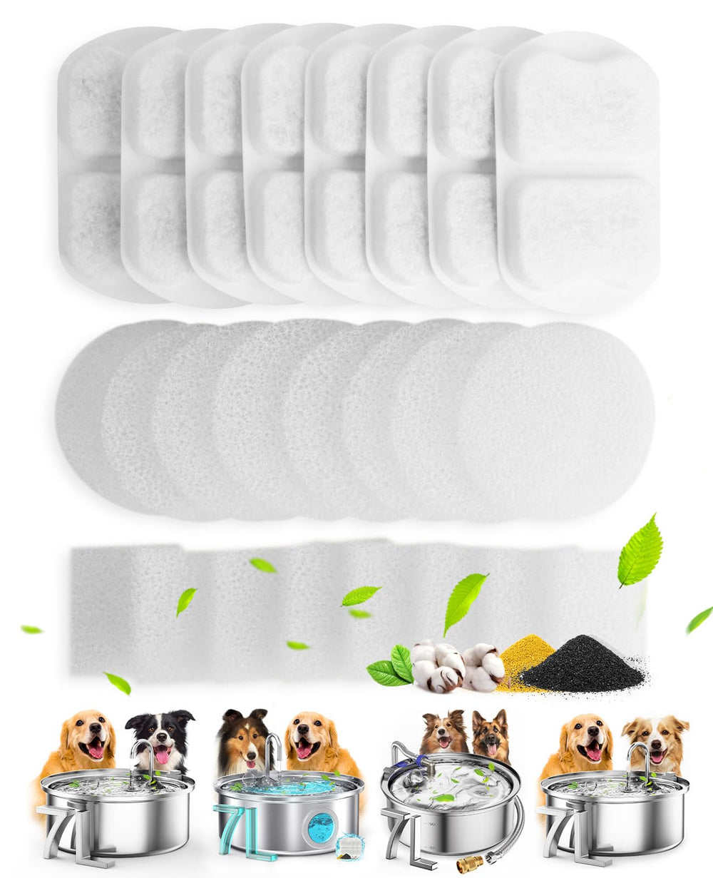 Oneisall bebedero para perros grandes con capacidad 7L, ideal para varias mascotas.