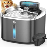 oneisall fuente de agua para gatos 35l, ideal para uso diario sin cables.