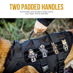 Panel MOLLE lateral del arnés ONETIGRIS para accesorios y parches