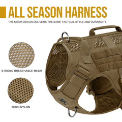 ONETIGRIS panel MOLLE a los lados para accesorios y parches