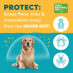 Only Natural Pet EasyDefense Barrier Bites masticables suaves para perros