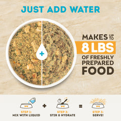 Mezcla de nutrientes de MaxBlends para perros, base de alimento completo