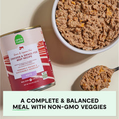 Open Farm Pate sin granos ni legumbres, sin rellenos innecesarios