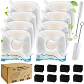 OPISICEN: filtros para fuente VEKEN 95oz, filtración triple para agua más clara.