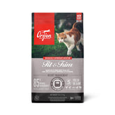 ORIJEN alimento para gatos en bolsa de 7 lb, croquetas ricas en proteínas.