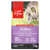 ORIJEN bolsa 7lb de alimento seco para gatitos con proteína alta.