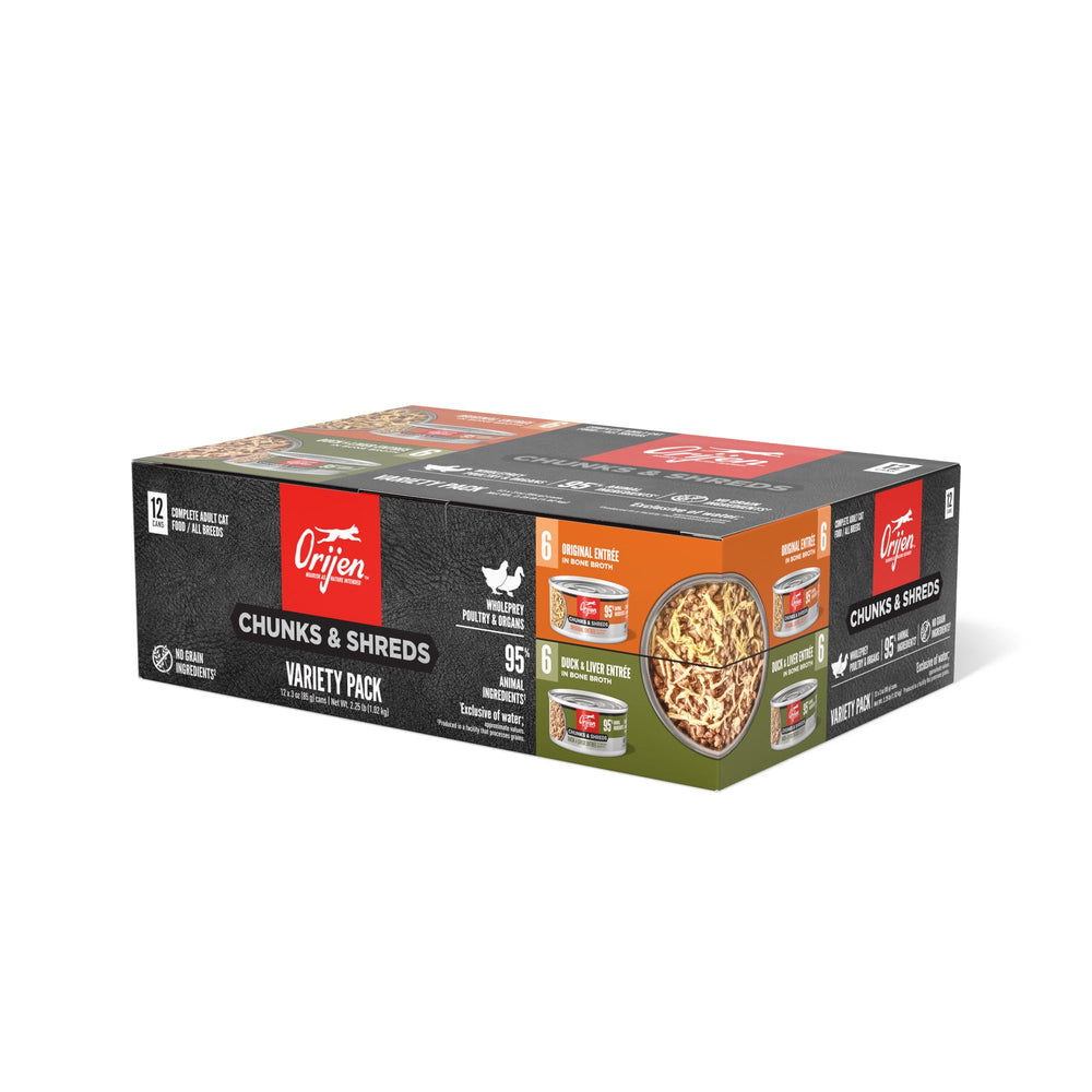ORIJEN Original en lata de 3 oz, proteína de alta calidad para gatos.