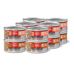 ORIJEN Chunks & Shreds Receta Original, lata de 3oz, textura carnosa para gatos