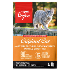 ORIJEN Original Gato: bolsa 4 libras para nutrición diaria