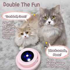 ORSDA Accesorios plumas multicolor para estimulación y juego variado