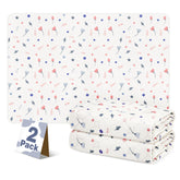 Oslianbok almohadilla de entrenamiento lavable, enfoque rosado-blanco, ideal para cachorros.