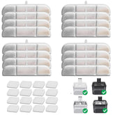 OUPUSES filtros Downy Paws: conjunto de 16 filtros para agua limpia.