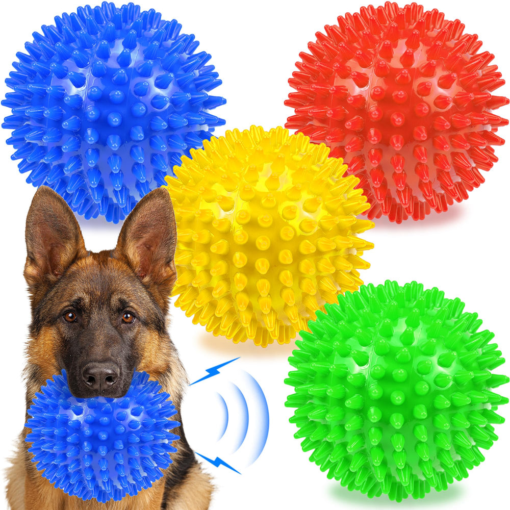 Bola espinosa Ousiya de 4,5 pulgadas para perros