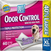 OUT! PetCare XL Pad en jaula para perros, 26x24, ideal para entrenamiento en casa