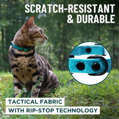 Tejido táctico robusto del collar OutdoorBengal para uso diario.