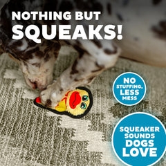 Outward Hound Durablez Minis pato mordida resistente para perros activos