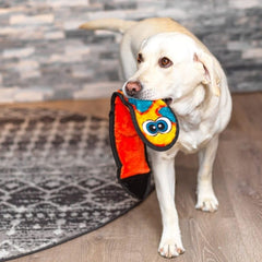 Outward Hound Durablez serpiente con sonajero de gran tamaño para entretenimiento y juego activo.
