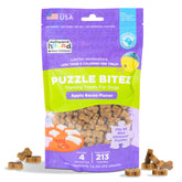 Outward Hound Puzzle Bitez trocitos manzana-tocino, recompensa suave para entrenamiento.