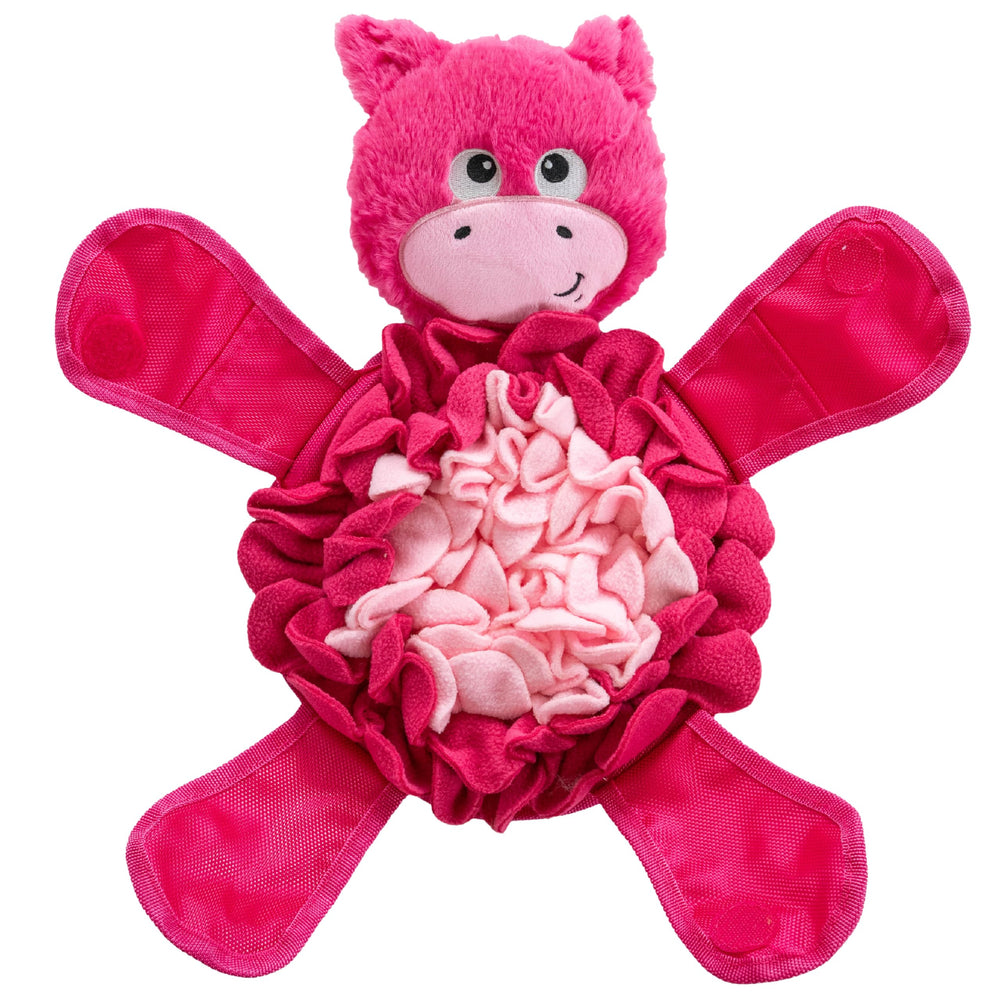 Outward Hound Snuffle Palz, peluche interactivo que estimula la mente durante el juego.