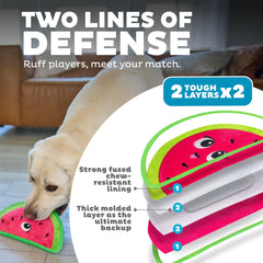 Outward Hound Tough Skinz doble capas, mayor durabilidad para juegos intensos.