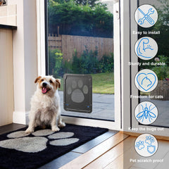 Mecanismo de cierre automático magnético de Ownpets para mayor conveniencia.