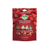 Oxbow Simple Rewards: trozos de fresa liofilizada para golosinas saludables