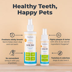 Oxyfresh limpieza dental para perros y gatos, mejora la higiene bucal