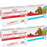 OZIPCO pasta de ivermectina para caballos con sabor a manzana facilita la administración.