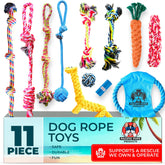 Pacific Pups Products, juguete de cuerda para perro mediano, ideal para juego de tira y afloje.