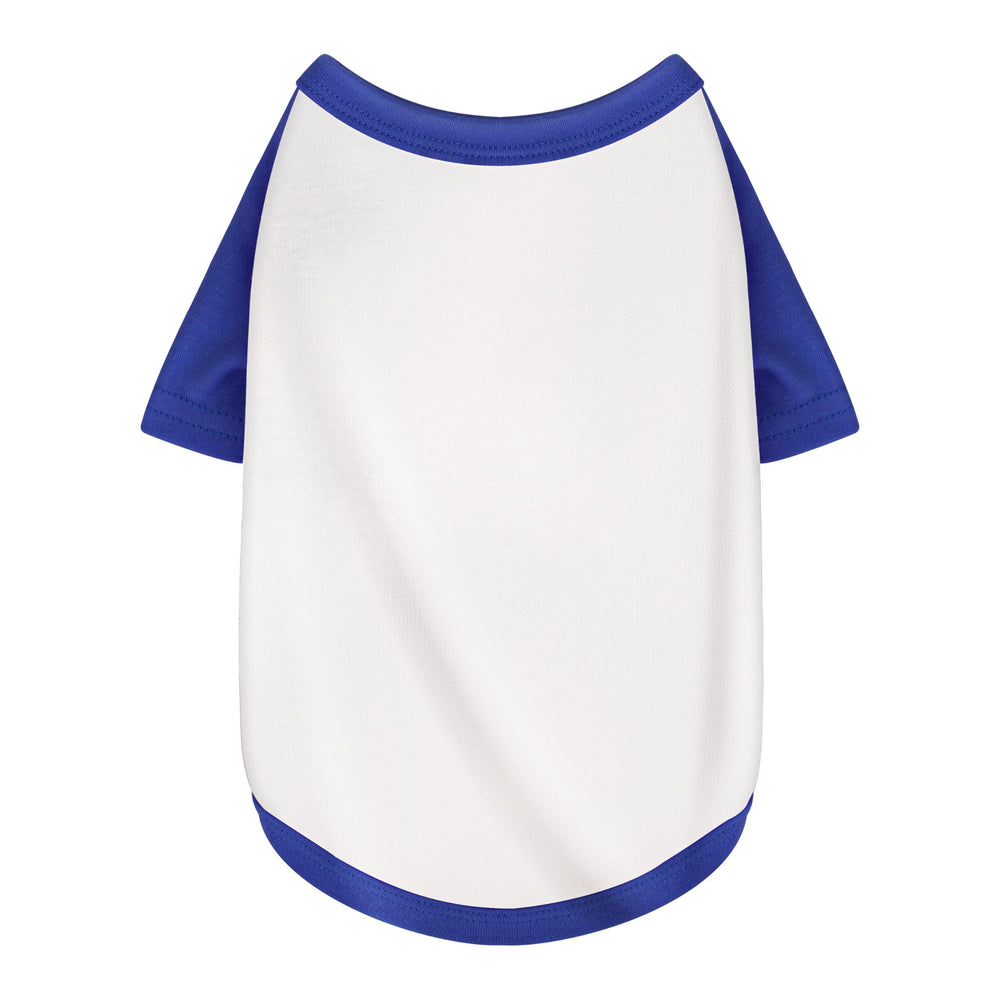 Paiaite camisa para perro bloque de color blanco, vista frontal para paseo cómodo